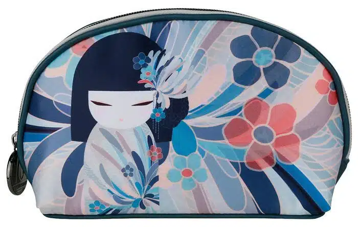 Blue Namika Toiletry Bag - Kimmidoll - 22 x 12 x 6 cm