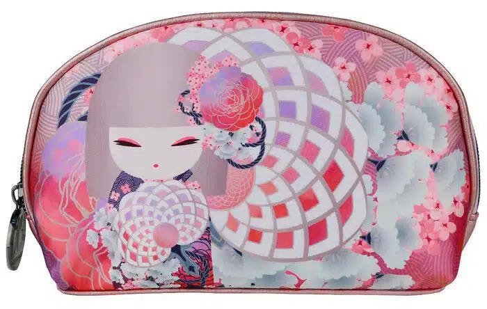 Pink Airi Toiletry Bag - Kimmidoll - 22 x 12 x 6 cm