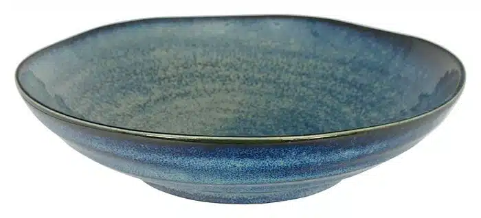 Blue plate - cobalt blue - 21 x 5.2 cm