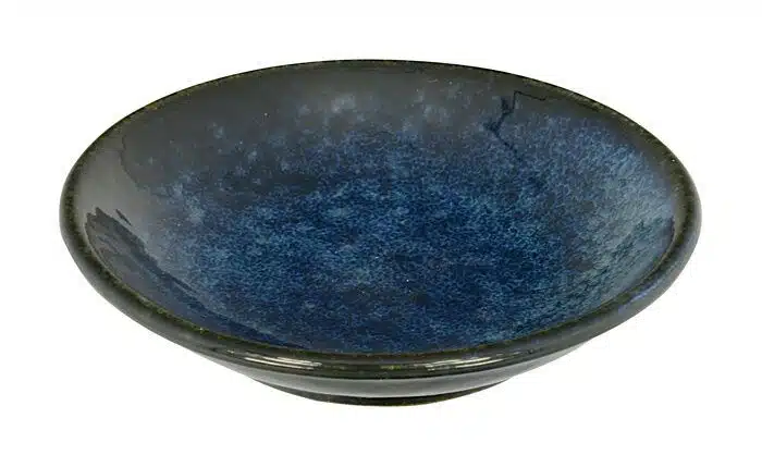 Blue plate - cobalt blue - 9 x 2,1 cm