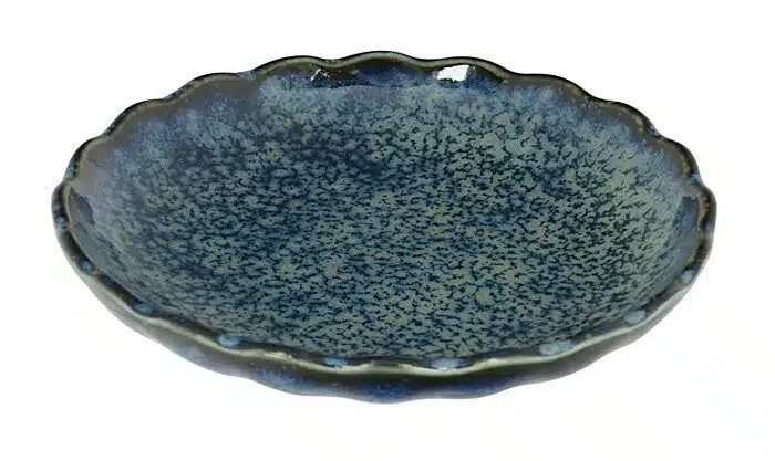 Blue plate - cobalt blue - 9,9 x 2 cm