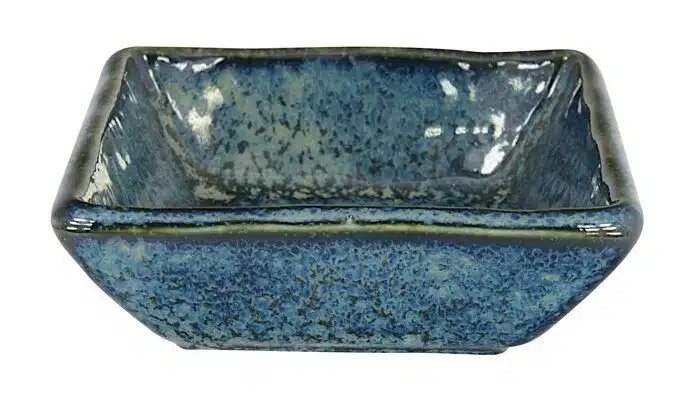 Blue Square Bowl - Cobalt Blue - 8.8 x 8.8 x 3 cm 100 ml