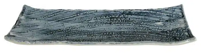 Black Rectangular Plate - Large Plate - 48 x 17 x 3.9 cm