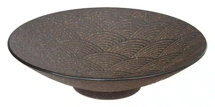 Brown Bowl - Mino Yaki - 28 x 8 cm 1500 ml