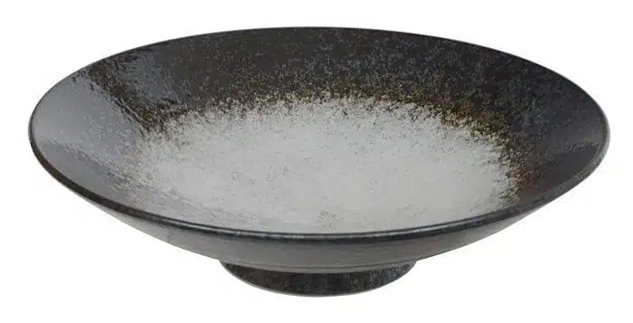 Black / White Bowl - Mino Yaki - 28 x 8 cm 1500 ml