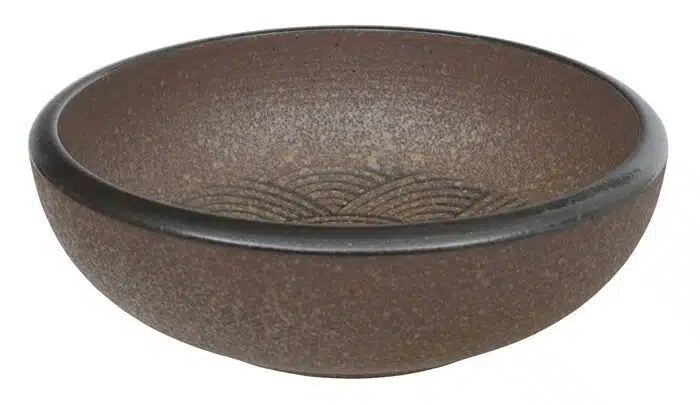 Brown Bowl - Mino Yaki - 23.5 x 8 cm 1800 ml