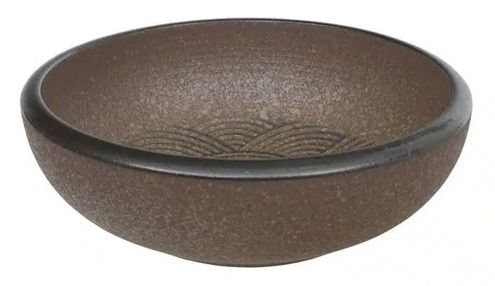Brown Bowl - Mino Yaki - 23.5 x 8 cm 1800 ml