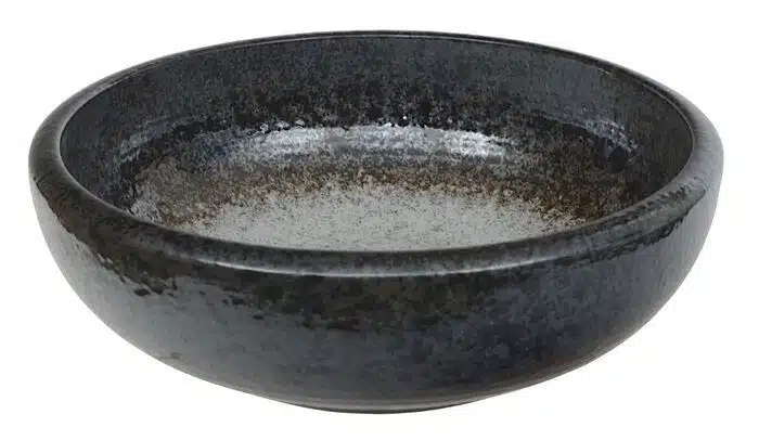 Black / White Bowl - Mino Yaki - 23.5 x 8 cm 1800 ml