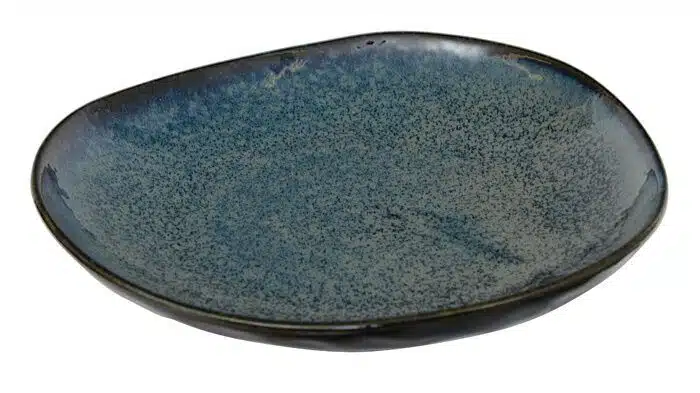 Blue plate - cobalt blue - 16.5 cm