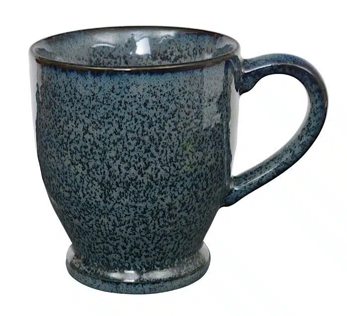 Blue cup - cobalt blue - 8.5 x 9.3 cm 270 ml