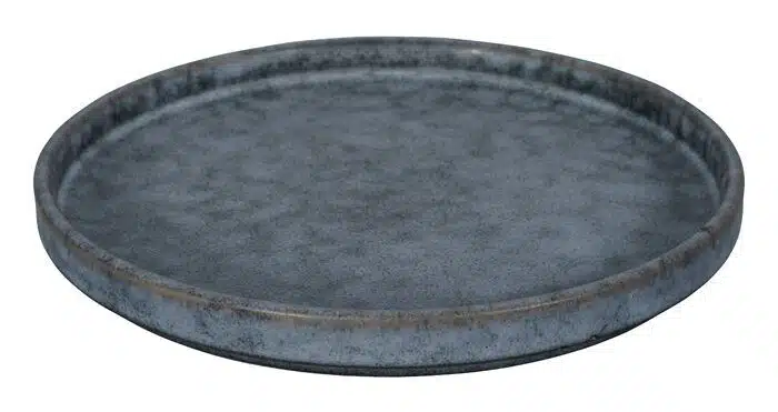 Tokyo Design Studio - Nezumi - Donkergrijs Bord met Rand - 17 x 2cm