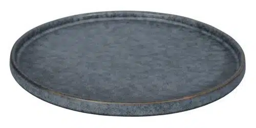 Tokyo Design Studio - Nezumi - Donkergrijs Ontbijtbord met Rand - 24.5 x 2.4cm