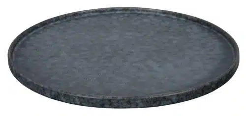 Tokyo Design Studio - Nezumi - Donkergrijs Dinerbord met Rand - 30.7 x 2.5cm