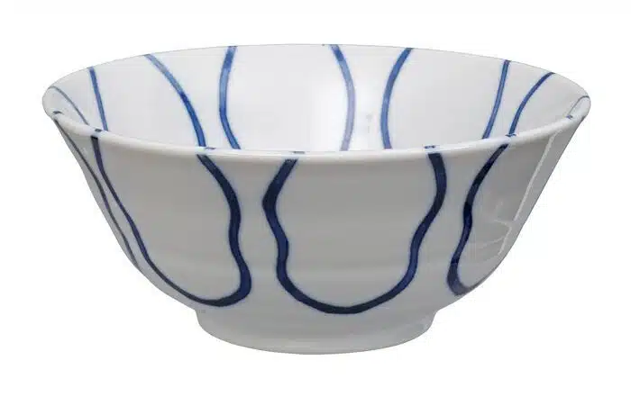 Blue / White Bowl - Mixed Bowls - 15 x 7 cm 500 ml
