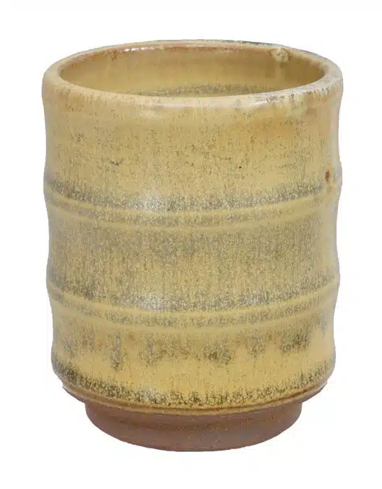 Brown handmade cup - 7 x 9 cm