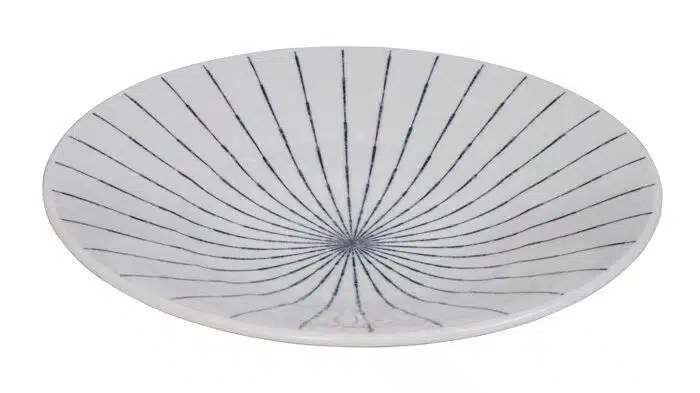 Blue / White Bowl - Tokusa White 29.2 x 5.6 cm