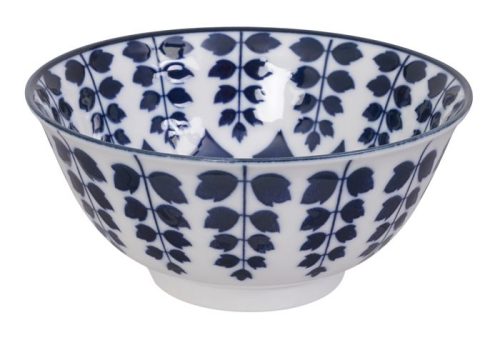 Tokyo Design Studio - Mixed Bowls - Blauw/Witte Kom - 14.8 x 7cm 500ml