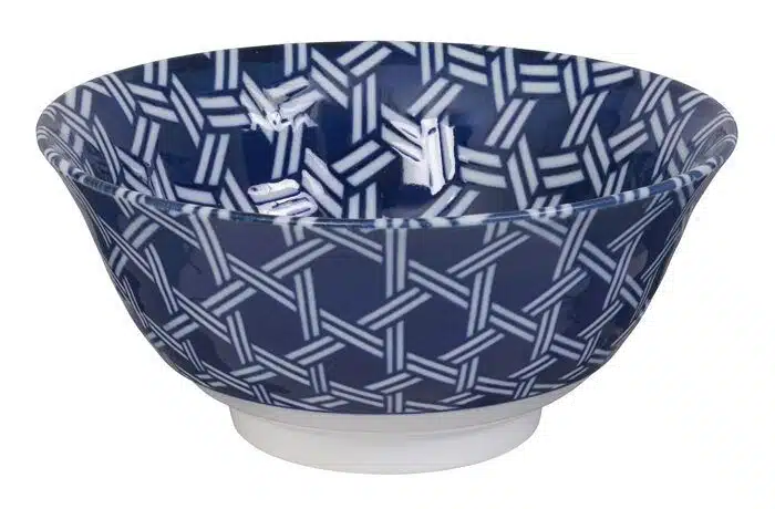 Blue / White Bowl - Mixed Bowls - 14,9 x 7 cm 500 ml