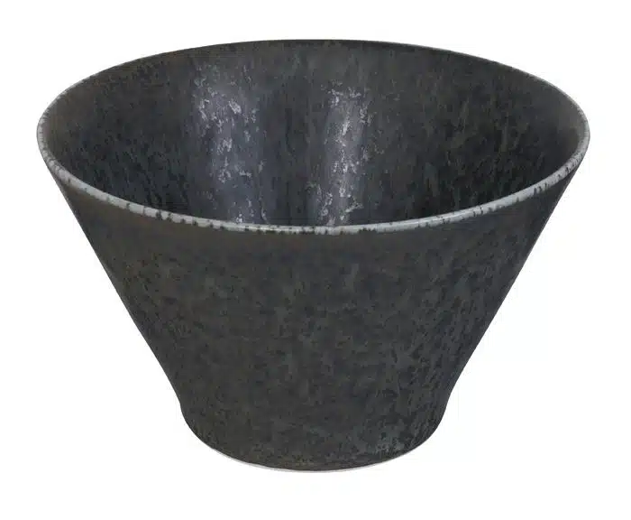 Matte Black Bowl - Onyx Noir - 13.2 x 7.6 cm 400 ml