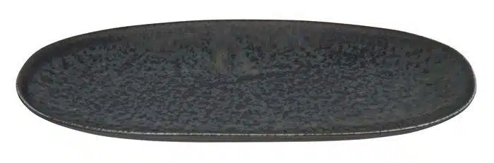 Matte Black Rectangular Plate - Onyx Noir - 28.5 x 14 x 2.5 cm