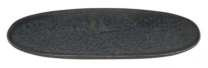 Matte Black Rectangular Plate - Onyx Noir - 28.5 x 14 x 2.5 cm