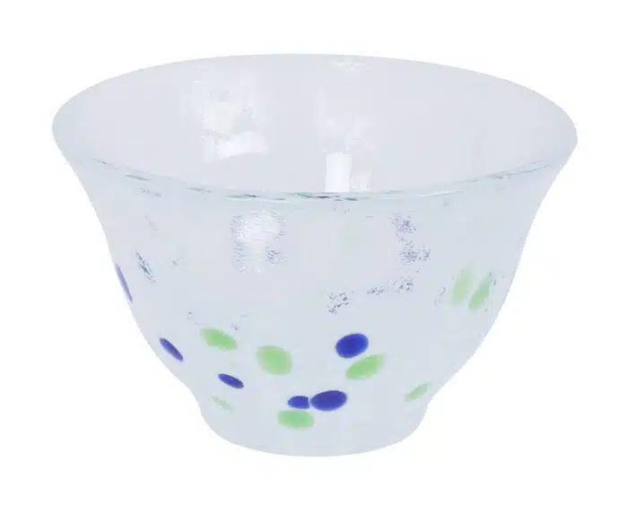 Dark Blue / Green Sake cup - 7,4 x 4,5 cm 70 ml