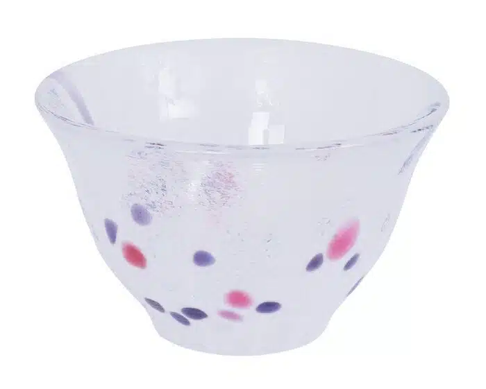 Purple / Pink Sake cup - 7,4 x 4,5 cm 70 ml