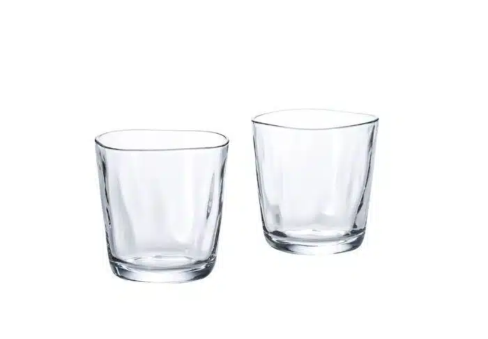 Japanese Glass Set - Set of 2 - 9 x 9 x 9.2 cm 330 ml