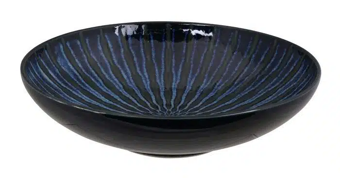 Black / Cobalt Bowl - Kokusa Blue - 28.3 x 7.5 cm 2000 ml