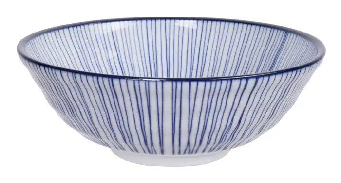 Blue / White Bowl Lines - Nippon Blue Lines - 21 x 7.8 cm 1000 ml