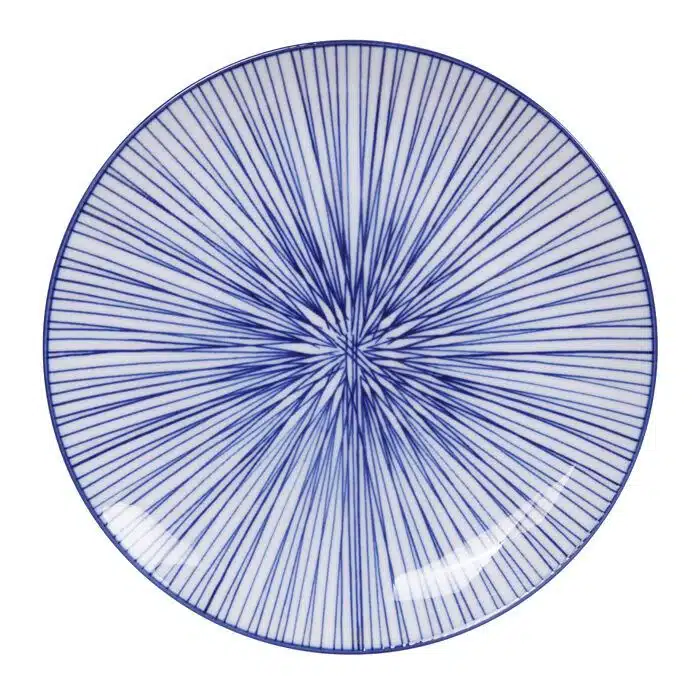 Blue / White Plate Lines - Nippon Blue - 20,6 x 2,2 cm