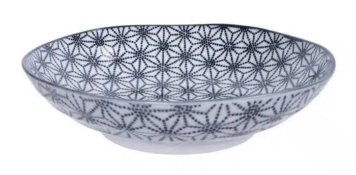 Black / White Plate Star - Nippon Black - 21 x 5.2 cm