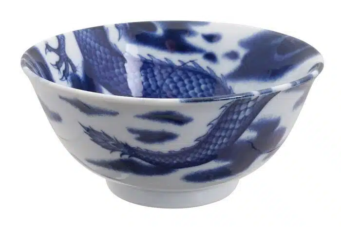 Blue Bowl - Dragon - 15 x 7 cm 500 ml