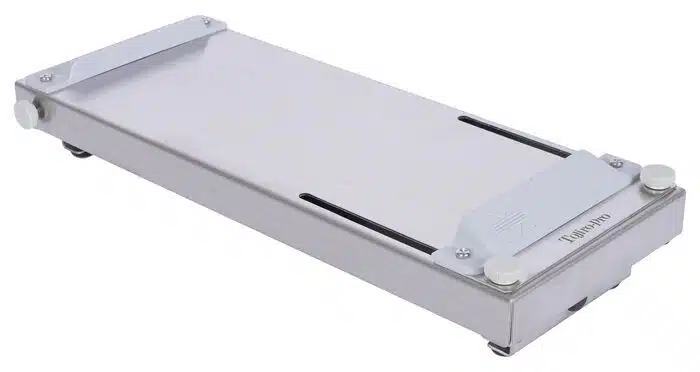 Grindstone holder made of stainless steel - 34 x 15 x 6.5 cm