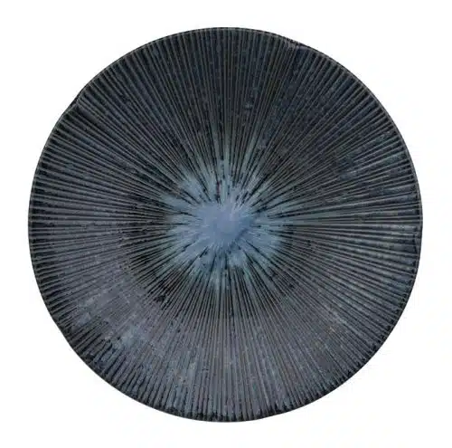 Tokyo Design Studio - Sky - Blauw/Zwart Dinerbord - 29,7cm