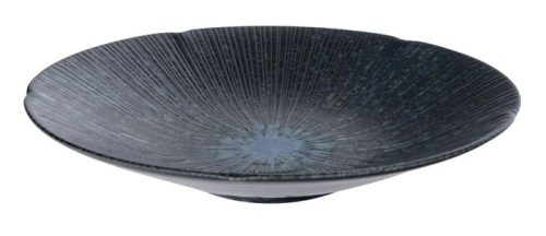 Tokyo Design Studio - Sky - Blauw/Zwart Dinerbord - 24,5 x 4,5cm