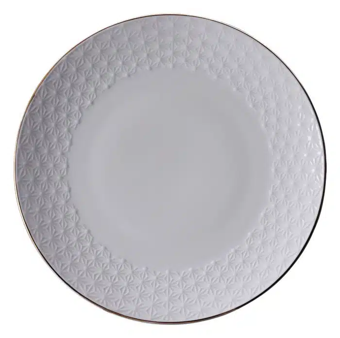 White / Golden Plate Stars - Nippon White - 25cm