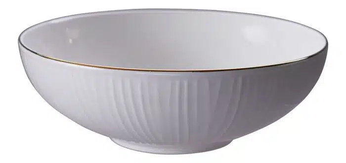 White / Golden Shell Lines - Nippon White - 19 x 5.5 cm 780ml