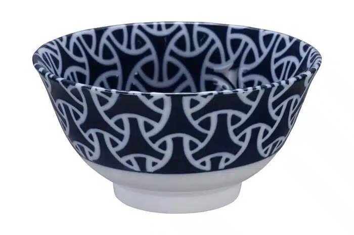 Blue / White Bowl - Mixed Bowls - 13 x 7 cm 350 ml