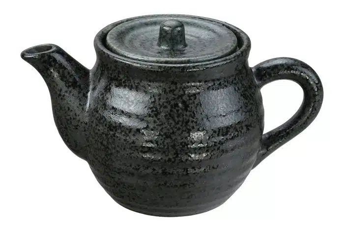 Matte black soy sauce dispenser