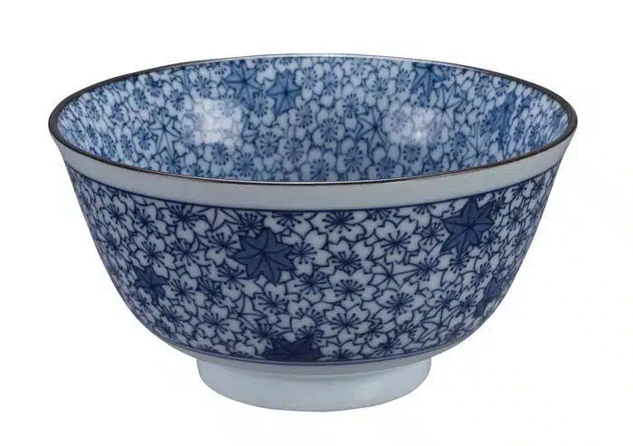 Blue / White bowl - Mixed Bowls - 12.7 x 6.8 cm 400 ml