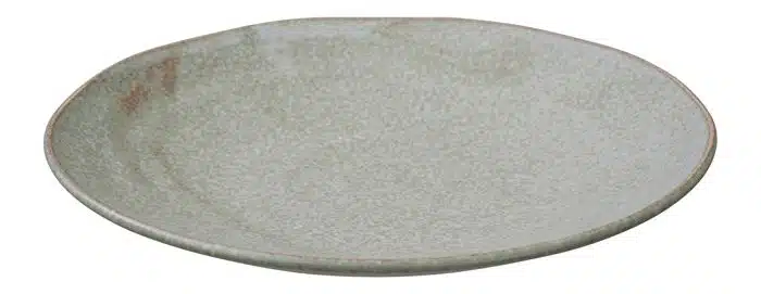 Green Dinner Plate - Vert Sauge - 25 x 3.7 cm