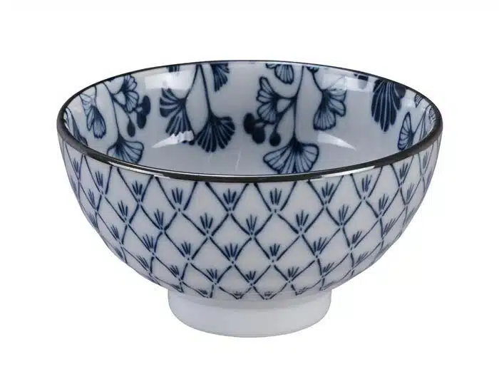 Blue / White Bowl Maple - Flora Japonica - 12 x 6.3 cm 300ml