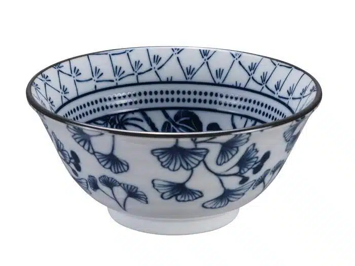 Blue / White Bowl Ivy - Flora Japonica - 14,8 x 7 cm 500 ml