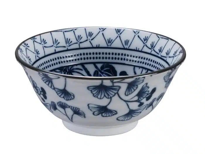 Blue / White Bowl Ivy - Flora Japonica - 14,8 x 7 cm 500 ml