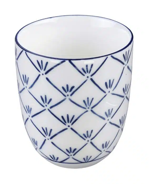 Blue / White Mug Maple - Flora Japonica - 6,7 x 7,7 cm 170 ml