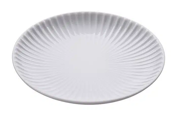 White plate - TonoTamaki - 16,3 x 2,3 cm