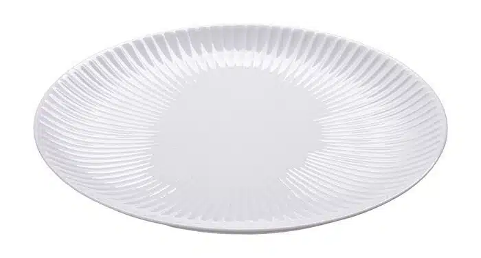 White plate - TonoTamaki - 28,5 x 2,6 cm