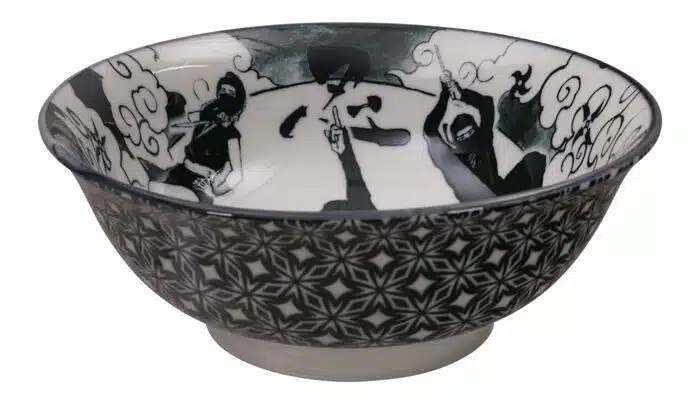 Black / White Ninja Bowl - Mixed Bowls - 20.3 x 8 cm 1000 ml