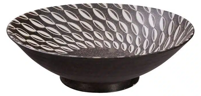 Black / White Bowl - Mixed Bowls - 25.4 x 7.8 cm 1600 ml